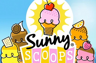 sunny scoops slot logo