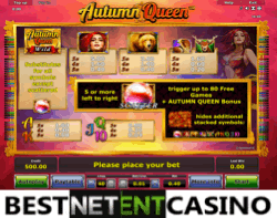 Как выиграть в игровой автомат Autumn Queen
