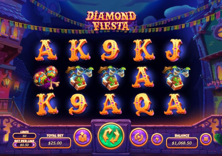 Diamond Fiesta Online Slot
