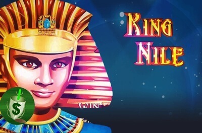 king of the nile slot logo