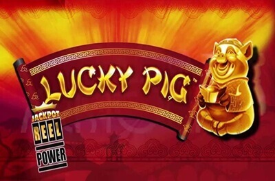 lucky pig slot logo