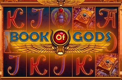 book of gods slot logo
