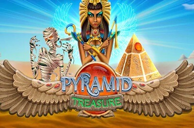 pyramid treasure slot logo