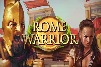 rome warrior slot logo