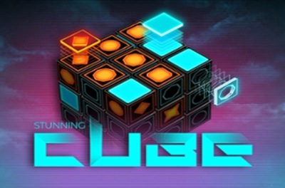 stunning cube slot logo