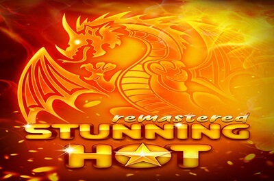 stunning hot remastered slot logo