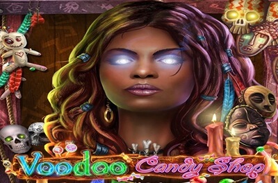 voodoo candy shop slot logo