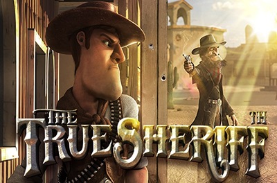 the true sheriff slot logo