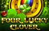 four lucky clover slot logo