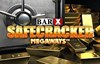 bar x safecracker megaways slot logo