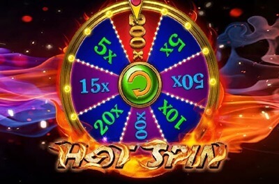 hot spin slot logo