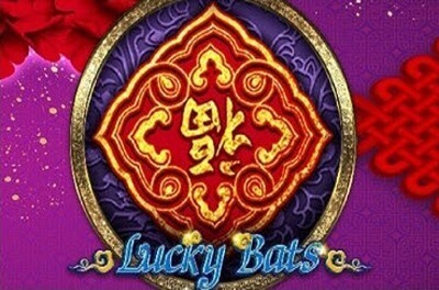 lucky bats slot logo