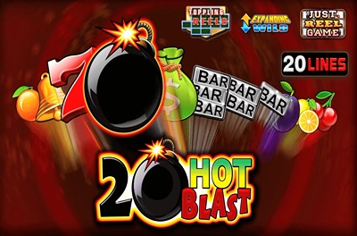 20 hot blast slot logo