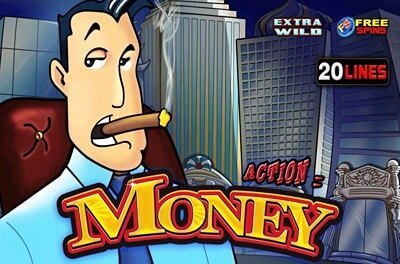 action money slot logo
