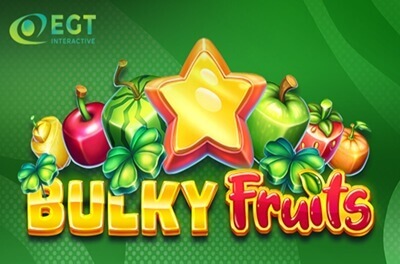 bulky fruits slot logo