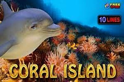coral island slot logo