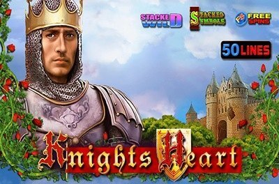 knights heart slot logo