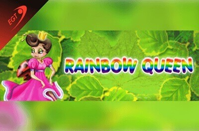 rainbow queen slot logo