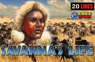 savannas life slot logo