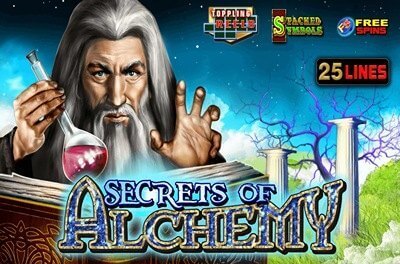 secrets of alchemy slot logo