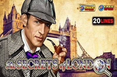 the secrets of london slot logo