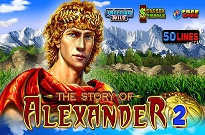 the story of alexander 2 slot logo