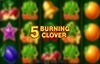 5 burning clover slot logo
