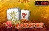 5 hot dice slot logo
