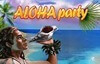 aloha party slot logo