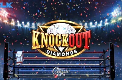 knockout diamonds slot logo