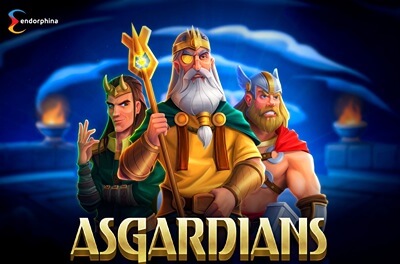 asgardians slot logo