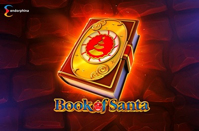 book of santa slot logo
