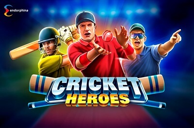 cricket heroes slot logo