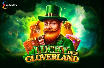 lucky cloverland slot logo
