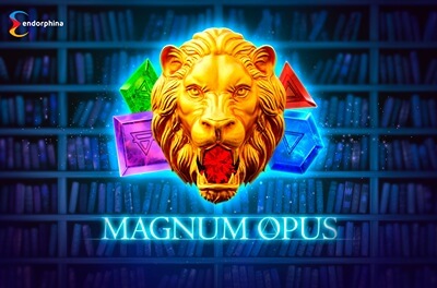 magnum opus slot logo