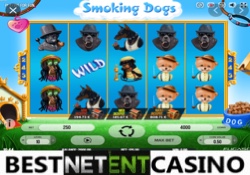 Игровой автомат Smoking Dogs
