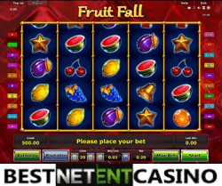 Fruit Fall slot by Novomatic