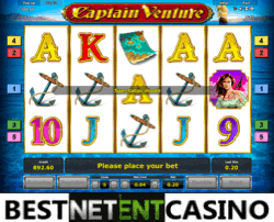 Captain Venture slot by Novomatic