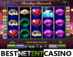 Dazzling Diamonds slot by Novomatic
