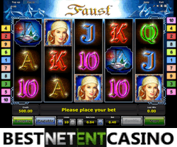 Faust slot by Novomatic