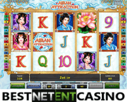 Asian Attraction slot by Novomatic