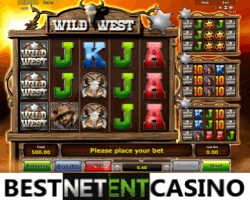 Wild West slot by Novomatic