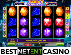 Jackpot Diamonds slot by Novomatic