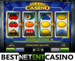Игровой автомат Jokers Casino