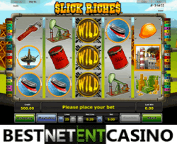 Slick Riches slot by Novomatic
