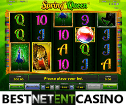 Spring Queen slot by Novomatic