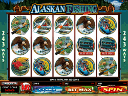 Играть бесплатно в игровой автомат Alaskan Fishing