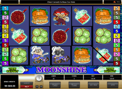 Играть бесплатно в игровой автомат Moonshine