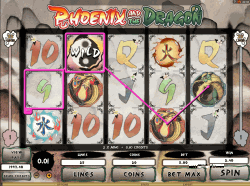 Играть бесплатно в игровой автомат Phoenix and the Dragon