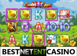 Играть бесплатно в игровой автомат Easter Eggs